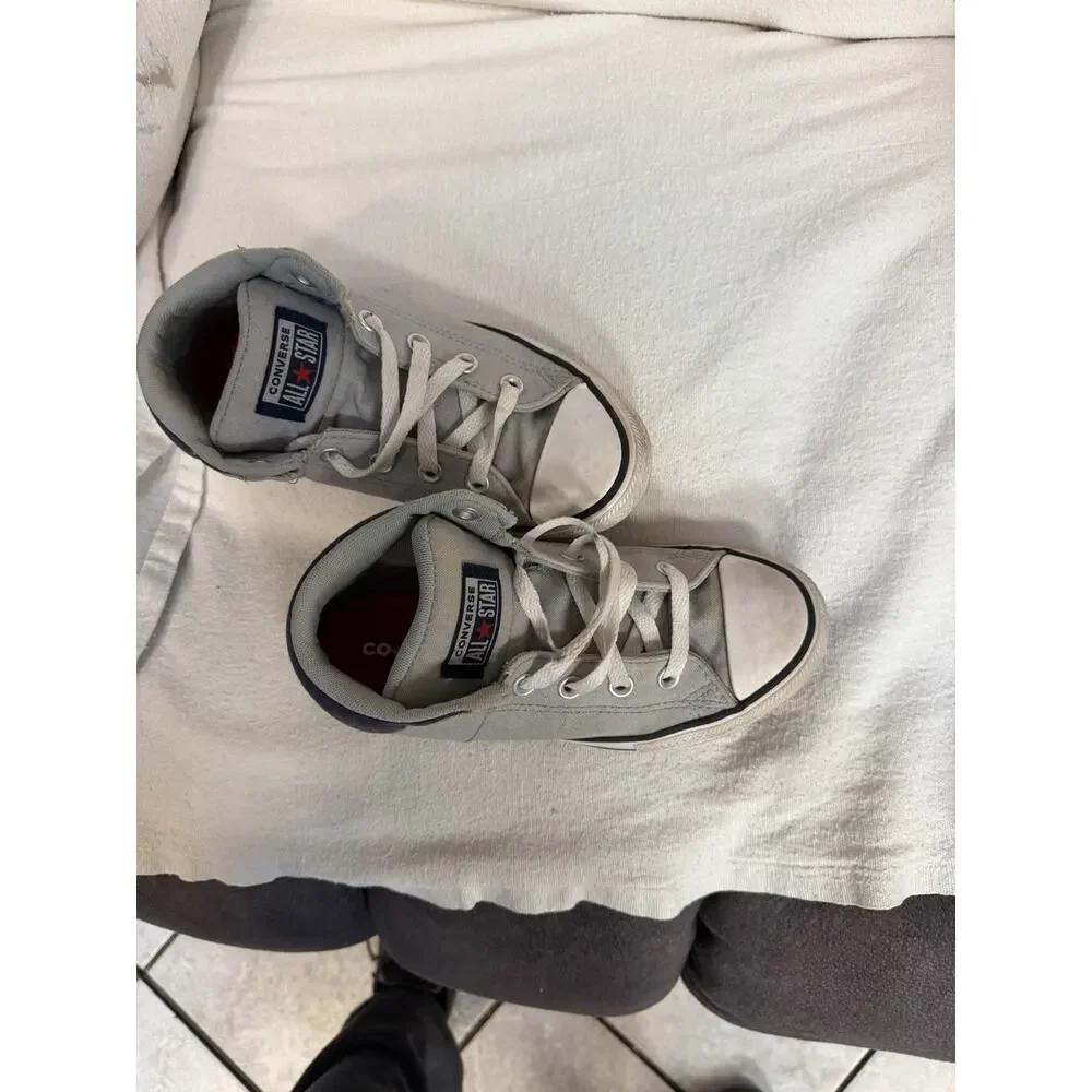 Converse Chuck Taylor All Star Axel Sneakers Low Top Gray Youth Size 3